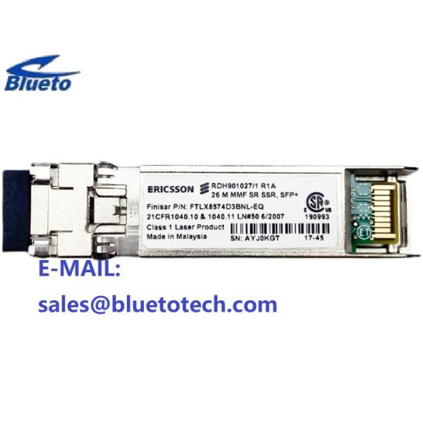 ERICSSON RDH901027 / 1 SFP Transceiver Module 10GBASE-SR SFP+ 26M MMF 10G