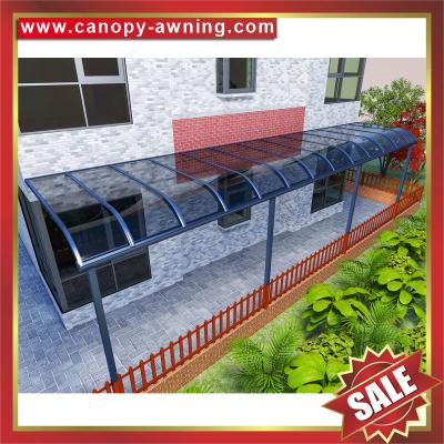 patio balcony terrace porch aluminum alu frame clear pc polycarbonate window door awning canopy shelter cover for sale