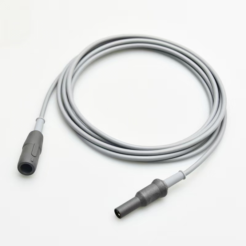ISO13485 ESU Accessories Reusable Bipolar Connecting Cable 3m