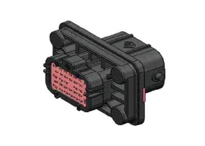 7A Transmission Cable Connector , Non EMI Shielded Electric Socket Connector