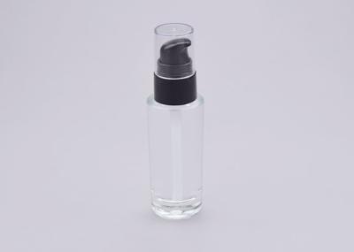 a garrafa de vidro vazia da fundação de 18mm 30ml Cylinderical selou altamente