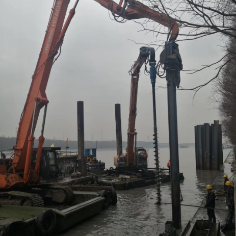 3200rpm Offshore Hydraulic Pile Driver Vibro Hammer Machine