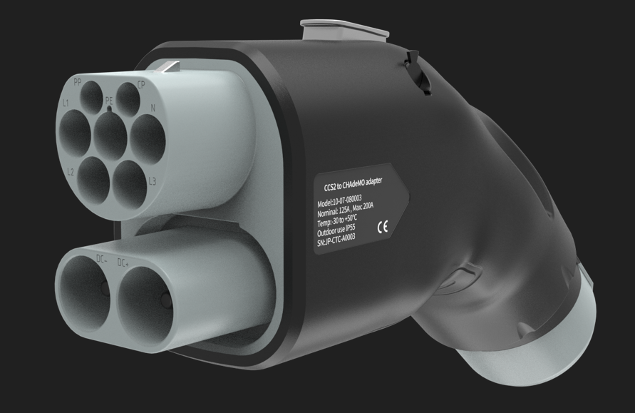 DC 200A Evse Charging Converter CCS2 к адаптеру Chademo с высокой совместимостью
