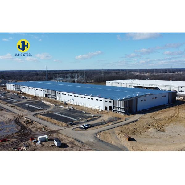 Estrutura de aço pré-fabricada Armazenamento de fazendas de metal Armazém de edifícios Kit Canopy Frame Espaço