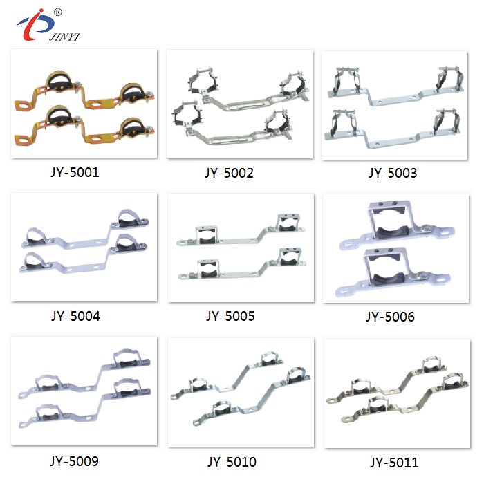 Galvanized Steel Rubble PEX Tubing Manifold Mounting Bracket