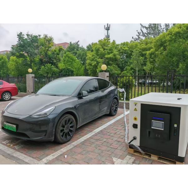 60kW DC Fast EV Charging Station with 60kWh Energy Storage On/Off-Grid Hybrid System