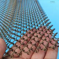 Aluminum Chain Link Metal Mesh Curtain - Powder Coated Rust Resistant