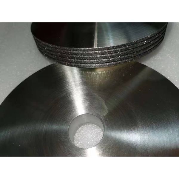 CBN Grinding wheels,Sharpening band saw,Circular, Dark brown Electroplated grinding wheel