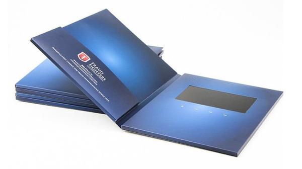 Hot sale 4.3lcd brochure diy,lcd video book ,lcd wedding invitation card