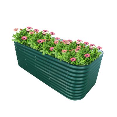 Rustproof Galvanized Raised Bed Kits Stainless Steel Galvanized Metal Garden Planters