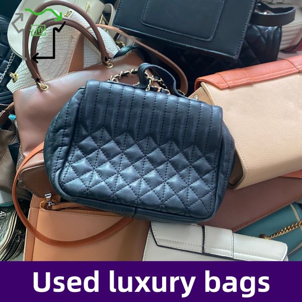 Mixed Styles Leather Luxury Second Hand Branded Bags For Women Men All Seasons