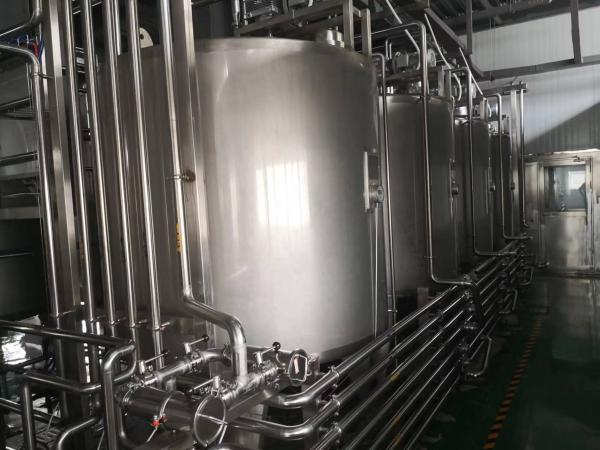 Máquina de enchimento de iogurte completa de 500L-10000L de capacidade para produção em larga escala