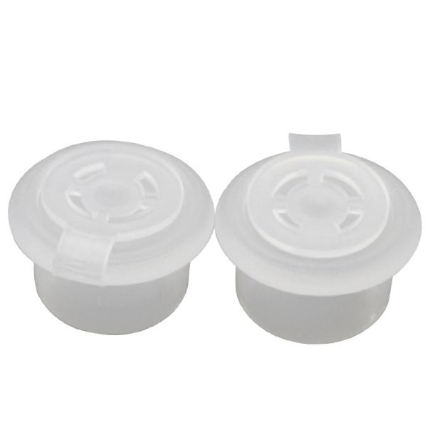Transparent No Spill 10.1mm Plastic Inner Plug For Toner