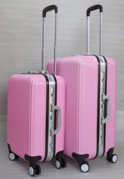 ABS/PC Aluminum frame luggage / spinner luggage / hard side luggage
