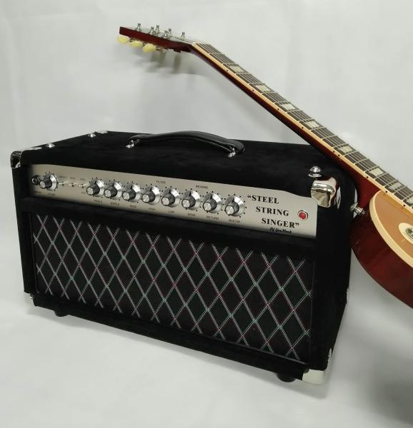 Custom Amplifier Deluxe Handwired Steel String Singer SSS Guitar Amplifier Head 50W with Kinds Tolex Option