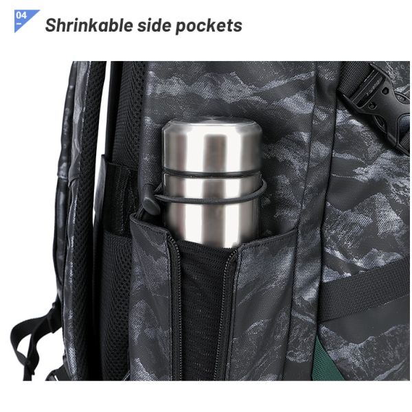 OEM ODM Anti Theft Laptop Backpack 1.3KG Travel Fashion Backpack Motion Detection