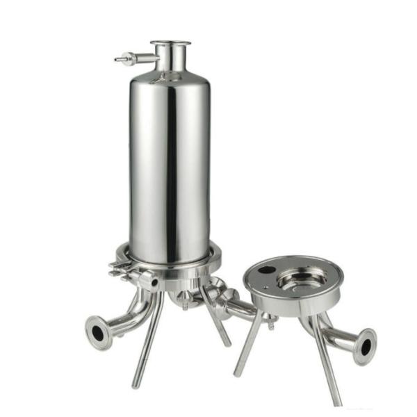 Pressure Vessel Sanitary Duplex Bag Filters Stainless Steel 0.45-800μm