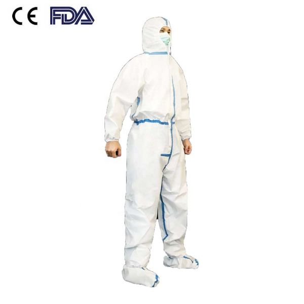 Hospital Disposable Isolation Gowns For Barrier And Protective Effect