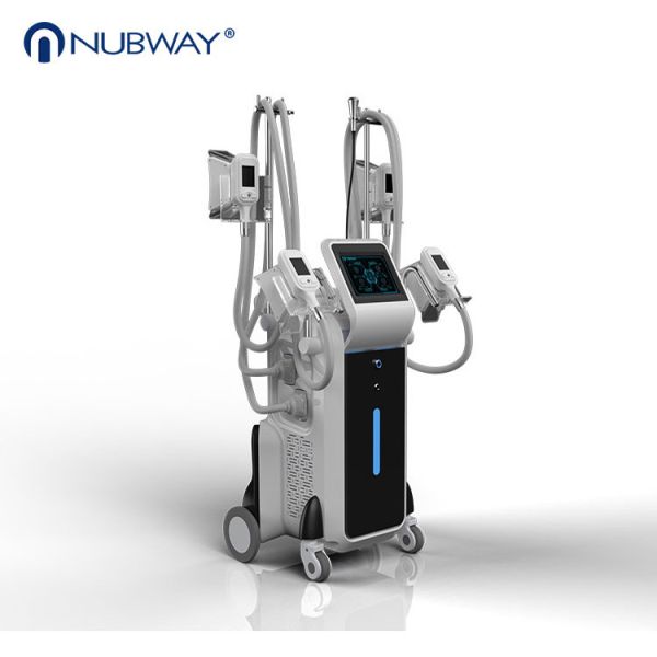 Unique cryolipolysis machine 4 handles work together criolipolise slimming fat freezing