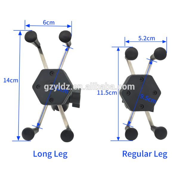 X Claw 5V 2.5A 18w Universal Motorcycle Phone Holder With Charger