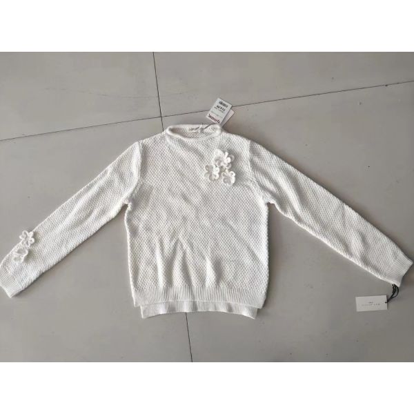 Stockpapa Pullover Cotton Ladies Crop Top Custom Fitness Kid Crewneck Sweatshirt