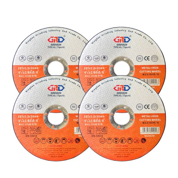 China Manufacture's Top Selling High Performance 107*1.2*16 mm Metal Cutting Disc for Metal Abrasive Tools
