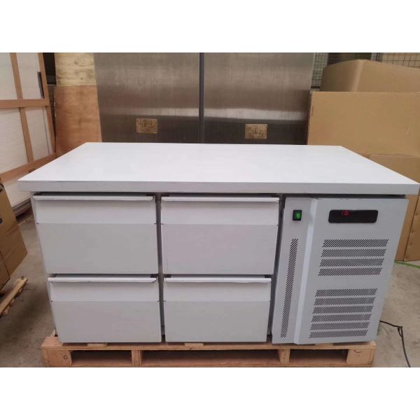 R134A R290A Commercial Chest Freezer Stainless Steel 1800x800x800mm