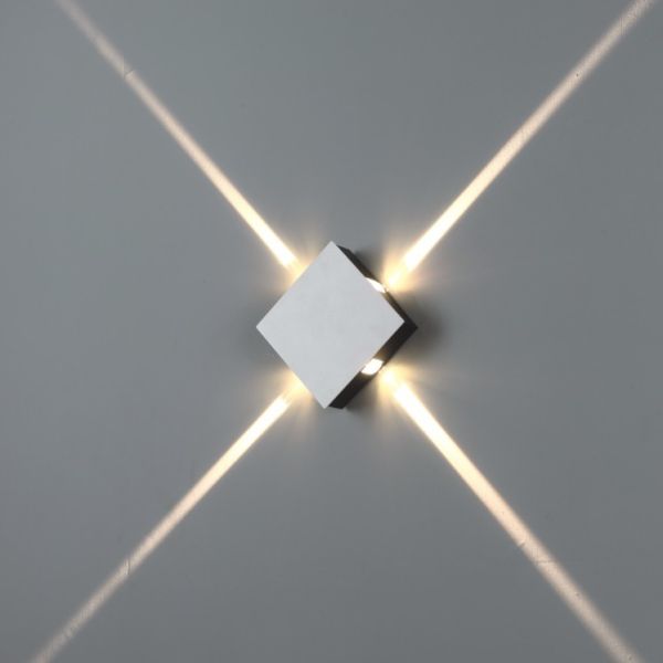 Square Steel 5degree LED wall lighting /inside led wall lamps decoration wall light
