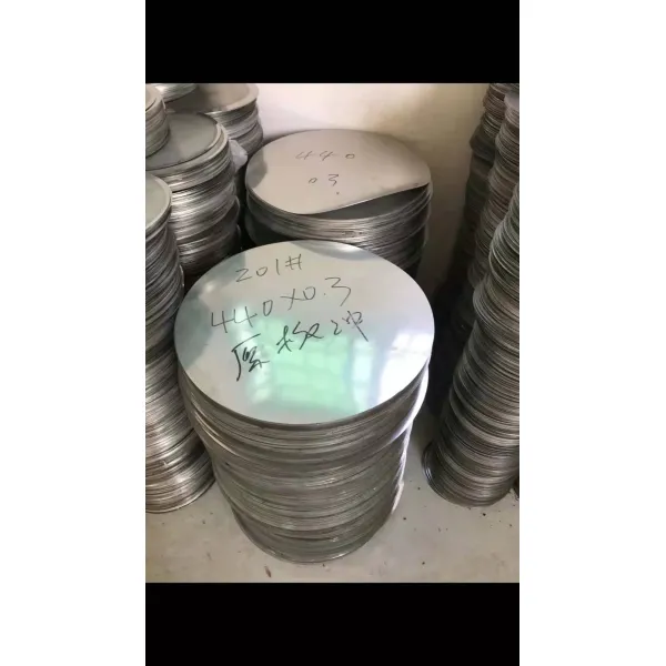 Cold Rolled BA Surface Stainless Steel Circle Disc with Deep Drawing Quality (DDQ) for Kitchenware and Construction