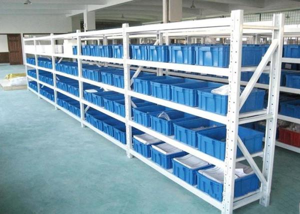 200kg/Level Light Duty Industrial Pallet Racks , Industrial Metal Storage Shelving Rack