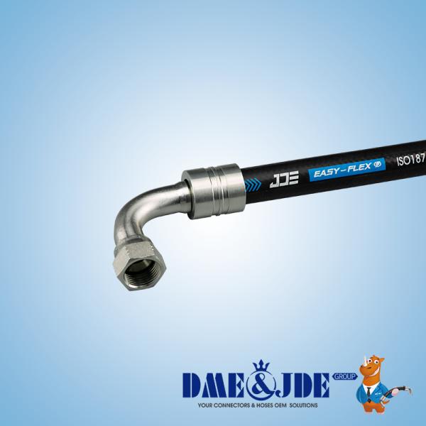 BS EN 856 4SP Wire Spiral Hydraulic Hose Assembly For Heavy Machinery Excavators