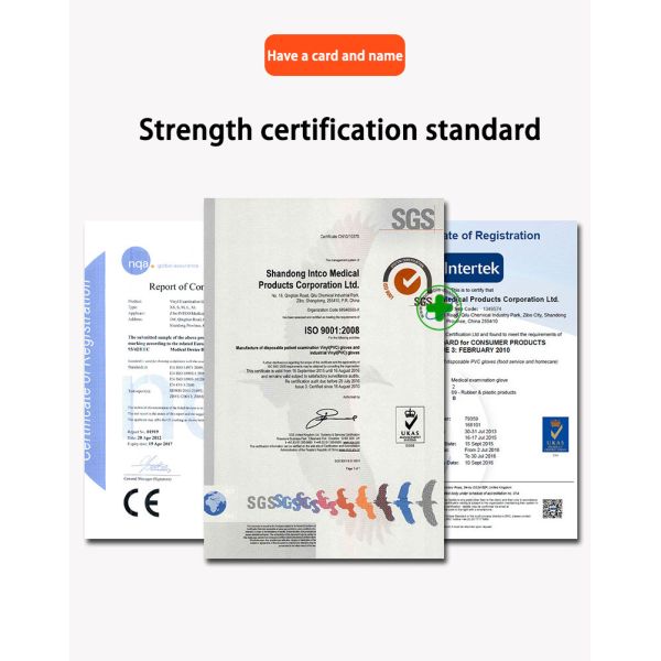 Disposable dingyin gloves food thickened rubber latex wear-resistant washing dishes household food check nitrile gloves