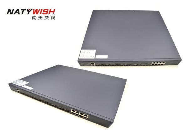 High Density 10G 8 Port GPON OLT With 8 * 1.25 G SFP Slots Less Power Consumption