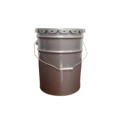Round Painted Metal Pails Customized  With Lifetime Warranty 5 Gallon Metal Paint Can