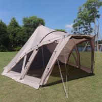 Tente de plage familiale gonflable automatique extérieure 10 x 10 pieds polyester 10 personnes
