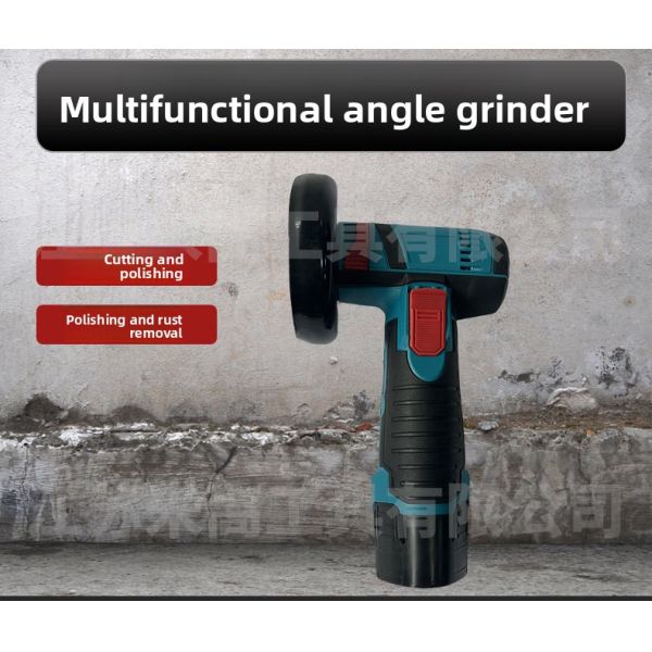 Private Model Small Household Small Angle Polisher Mini Handheld Electric Grinder Cutting Machine Brushless Lithium Battery