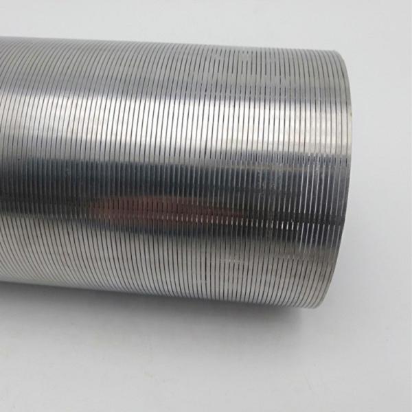 Aço inoxidável 304 304L 316 316L Johnson V Wire Water Well Screen Wedge Wire Screen Pipe