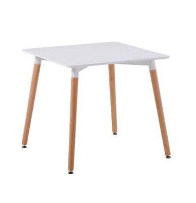 Nordic solid wood dining table and chair combination modern contracted west table household table