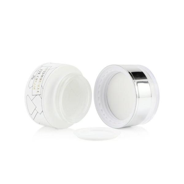 Customizable Cream Jar Container 20g 30g 50g White Glass Face