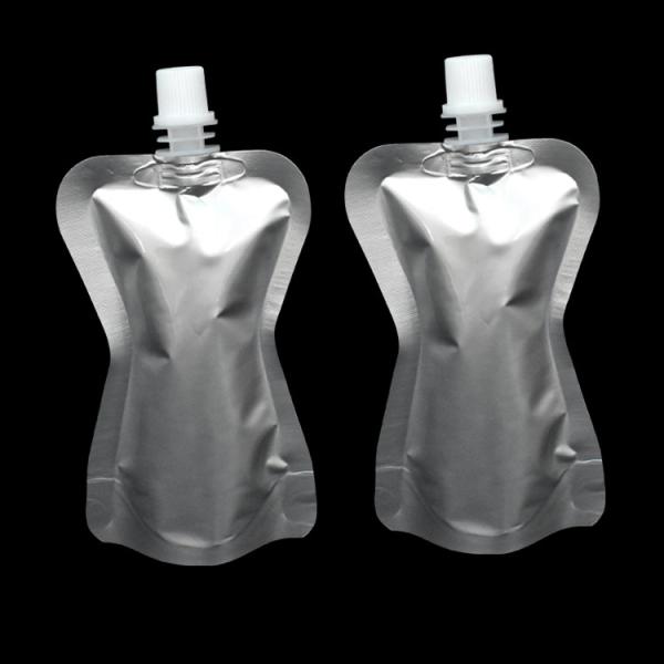 Liquid Stand Up Plastic Spout Water Packing Pouch