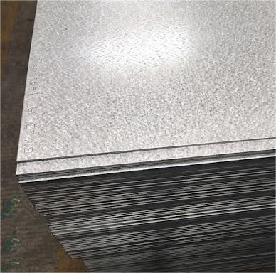 Dx53d Z150 4x8 Плоская оцинкованная стальная плитка Металлическая плита 24 калибра