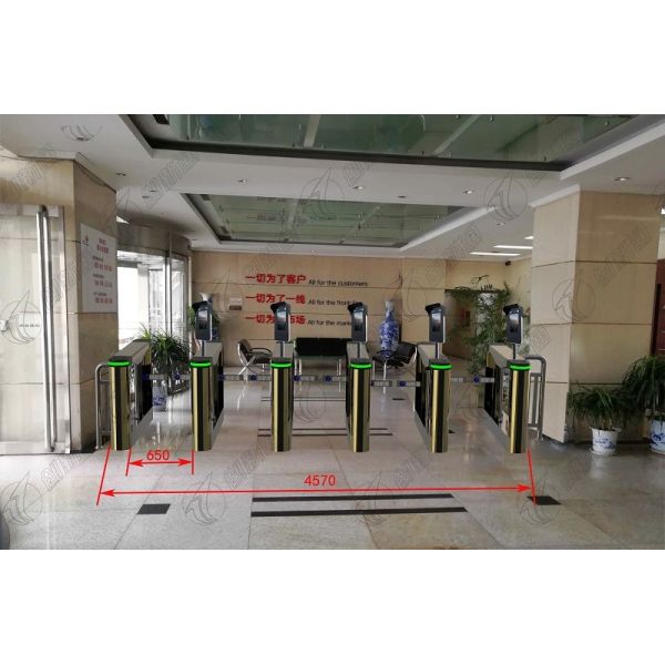 Economical and durable speed gate, best-selling all over the world, fully automatic brushless motor speed gate 114c
