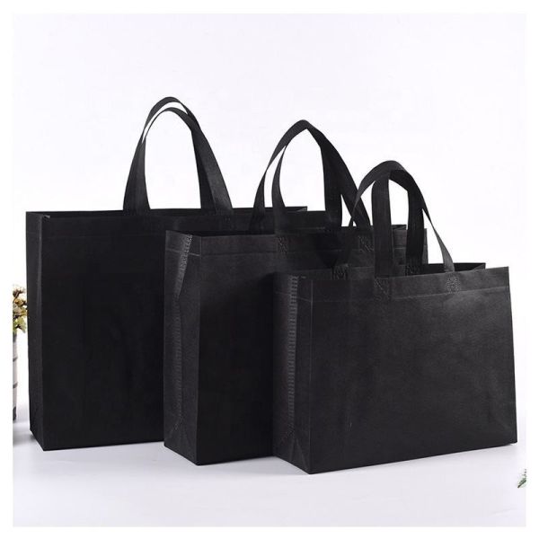 Customized Eco Fabric Tote Non-Woven Shopping Bag for Recyclable Fashion Accessories