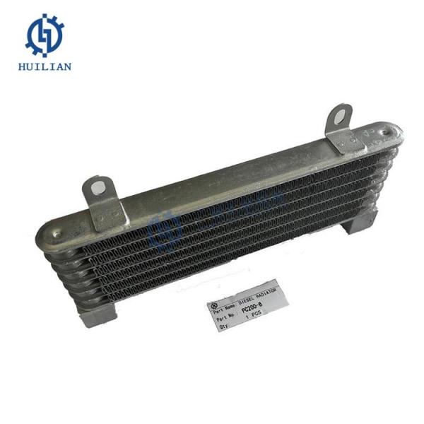 Radiador diesel de Spare Parts Komatsu PC220 PC200-8 PC240 da máquina escavadora da maquinaria de construção