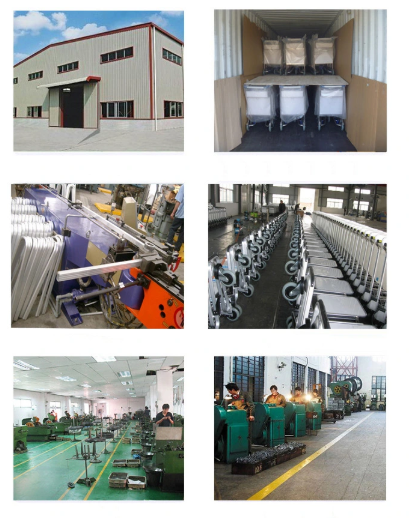 Steel Handle Smart Cart Airport trolley, Luggage Cart Trolley For Hotel Staff