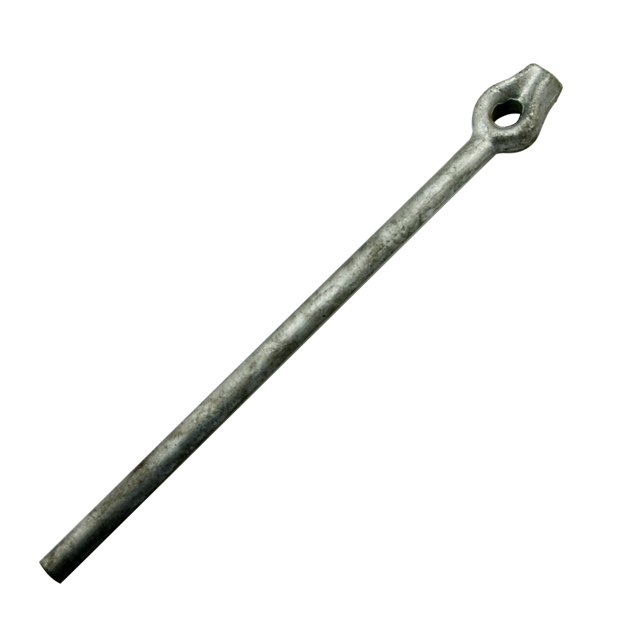 ZINC PLATED Finish Forged Steel Assembly Helix Screw Anchor Rod