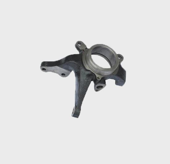 Lost Wax Investment Casting CNC Machined Spray Paint Finish Steering Knuckle