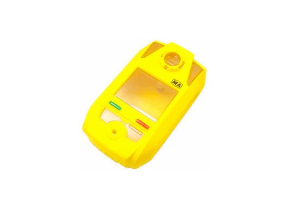 Yellow Cover Overmold Injection Molding ODM service with ABS / TPU Material