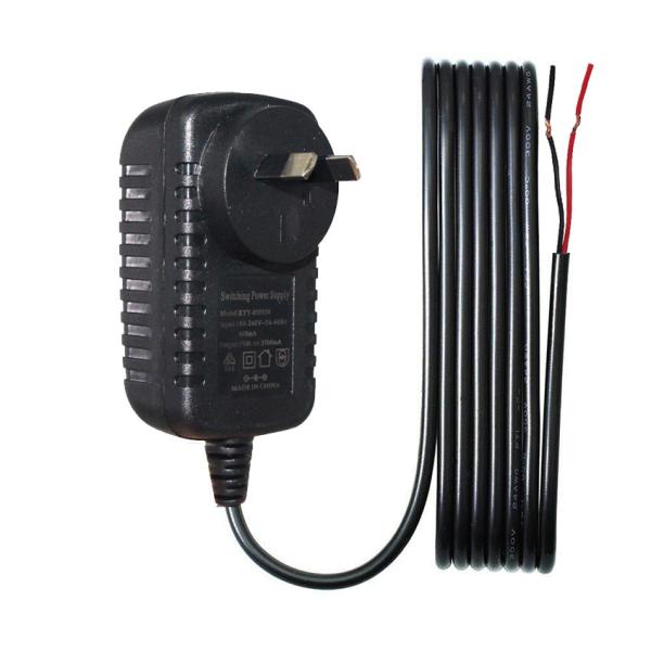 AU Adaptateur d'alimentation en courant continu 5V 3A Sortie pour moniteur LED et recharge rapide