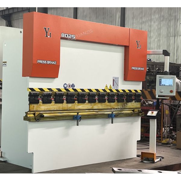 пресса мотора сервопривода 80T 2500MM двойная гидравлическая тормозит синхронизированный складывать